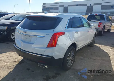 2017 Cadillac Xt5 Luxury из США, поврежденный, VIN 1GYKNBRS4HZ306727